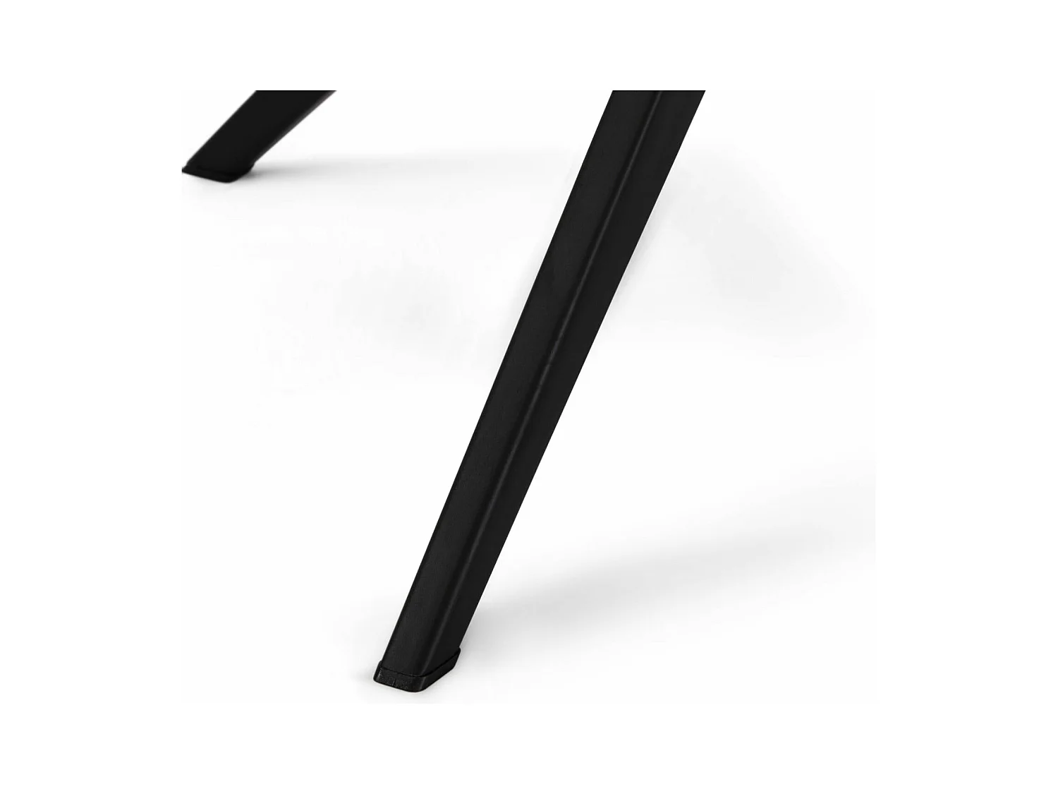 Esszimmerstuhl 2er Set Helena - Bouclé-Stoff & Metall - Weiß