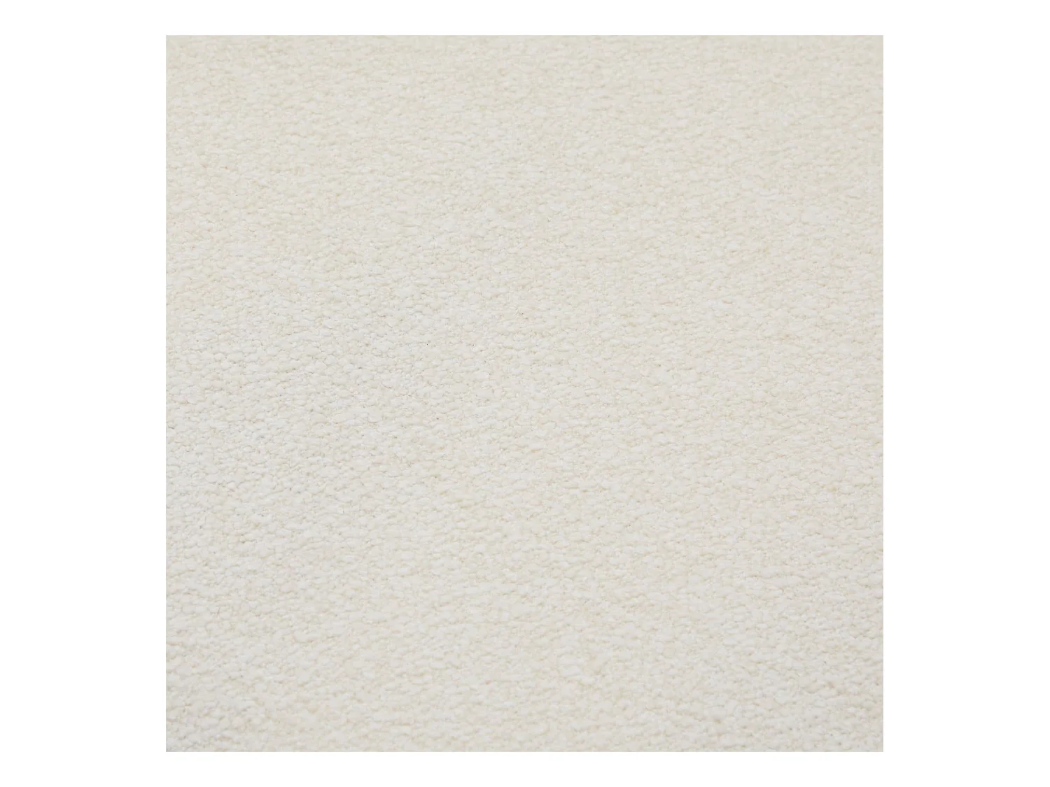 Esszimmerstuhl 2er Set Helena - Bouclé-Stoff & Metall - Weiß