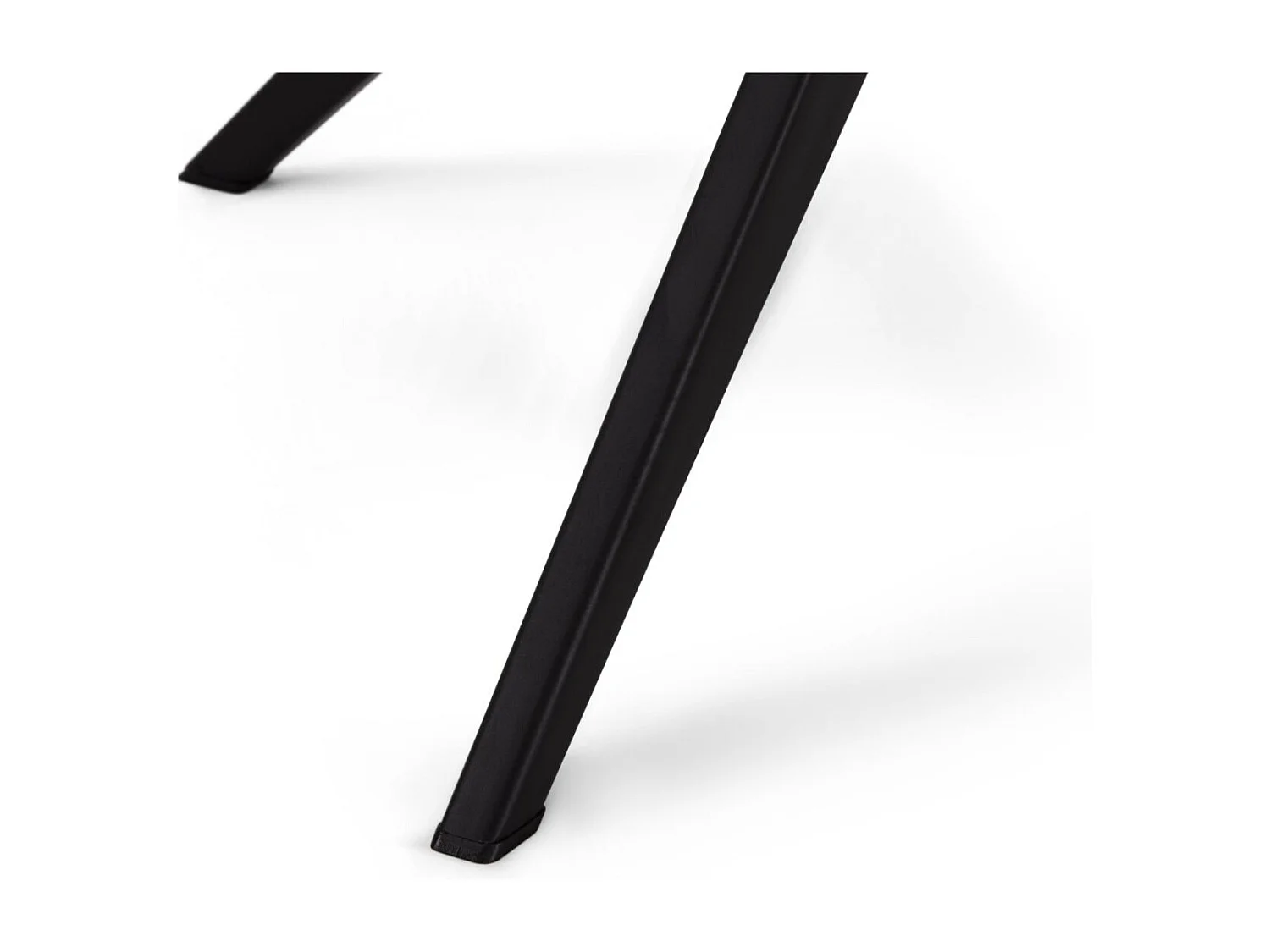 Set van 2 stoelen Helena - Met armleuning - Boucléstof & metaal - Wit