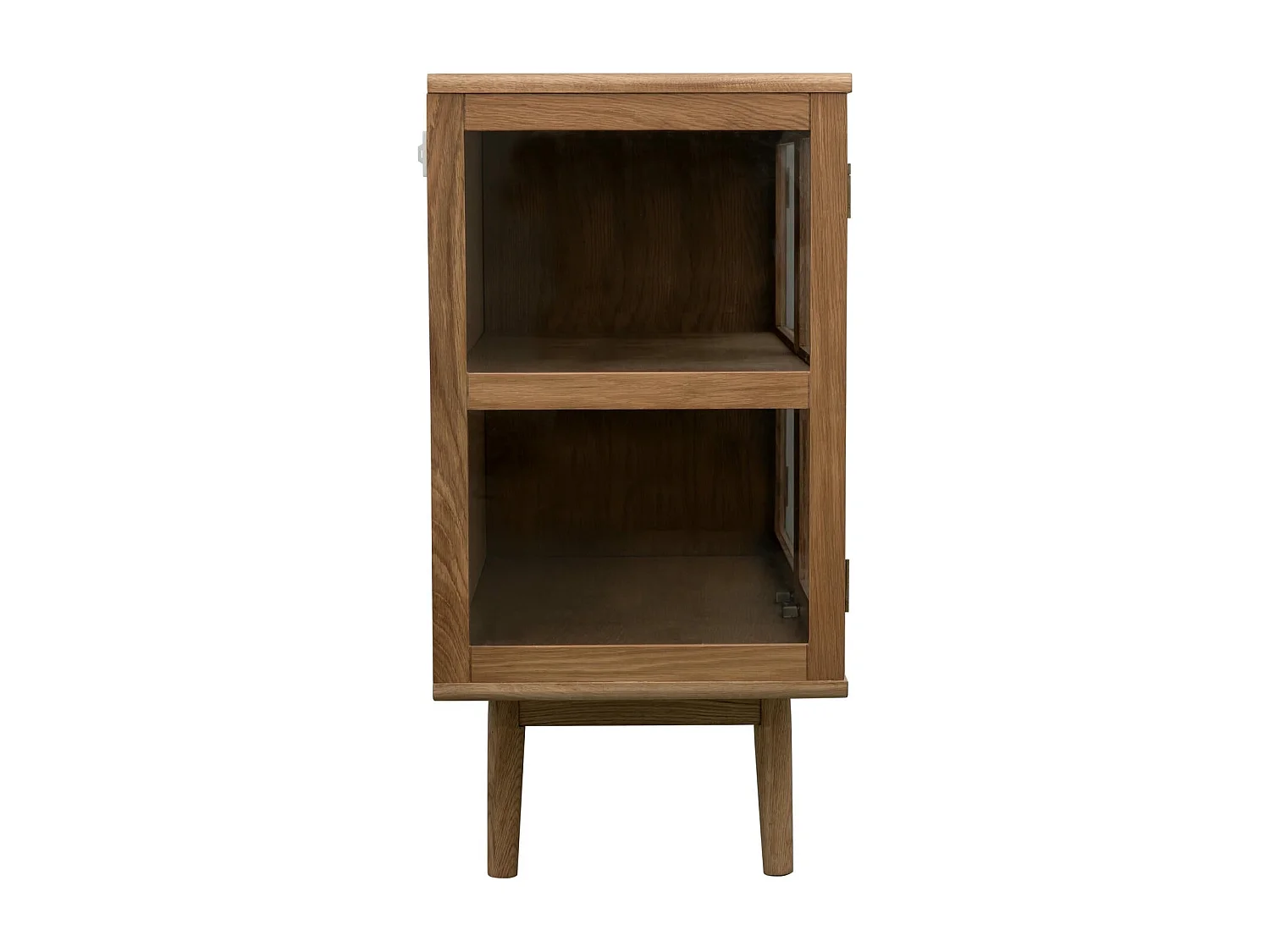 Buffet Svendborg - 3 portes - Chêne massif et verre - naturelle