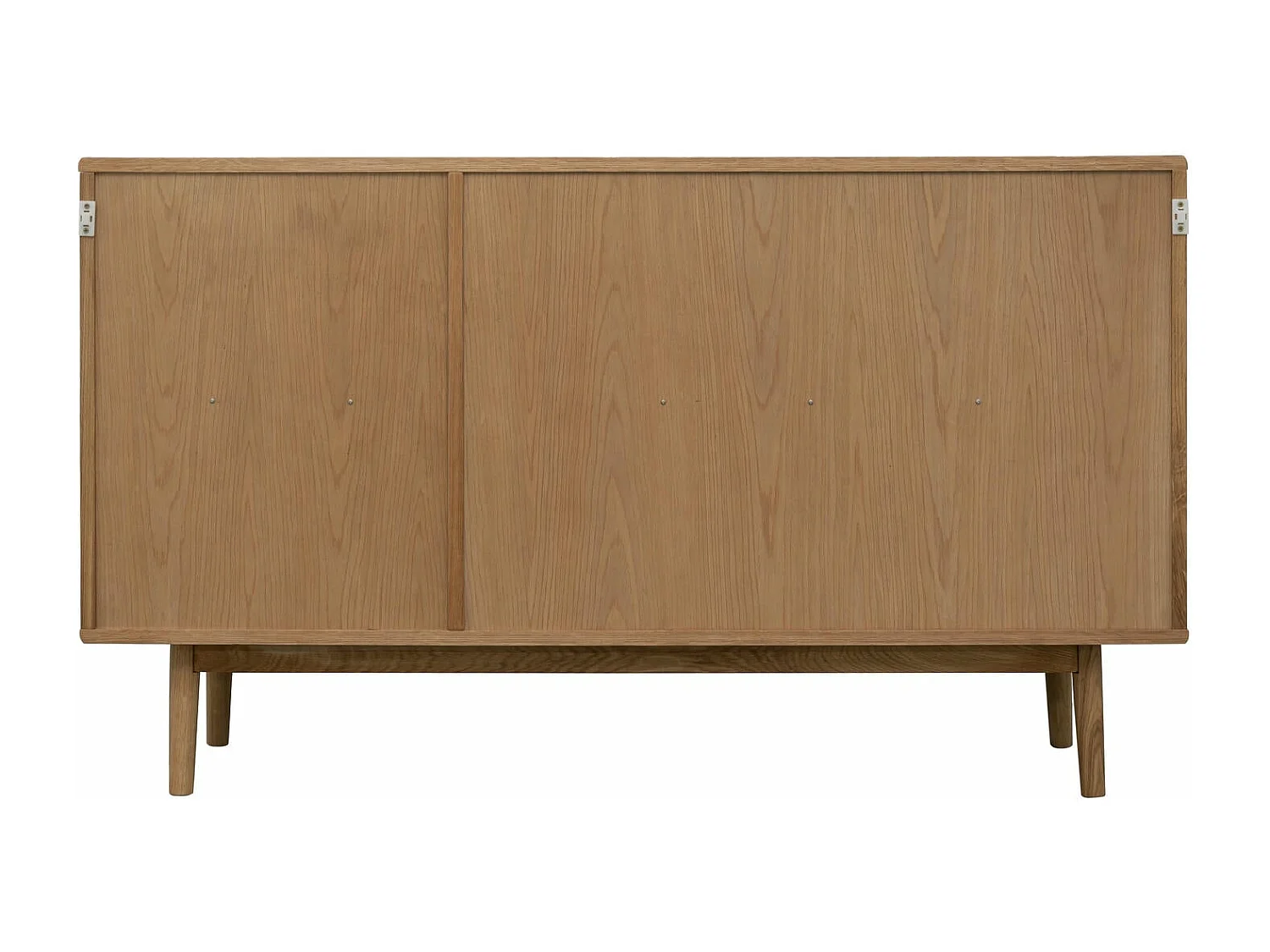 Buffet Svendborg - 3 portes - Chêne massif et verre - naturelle