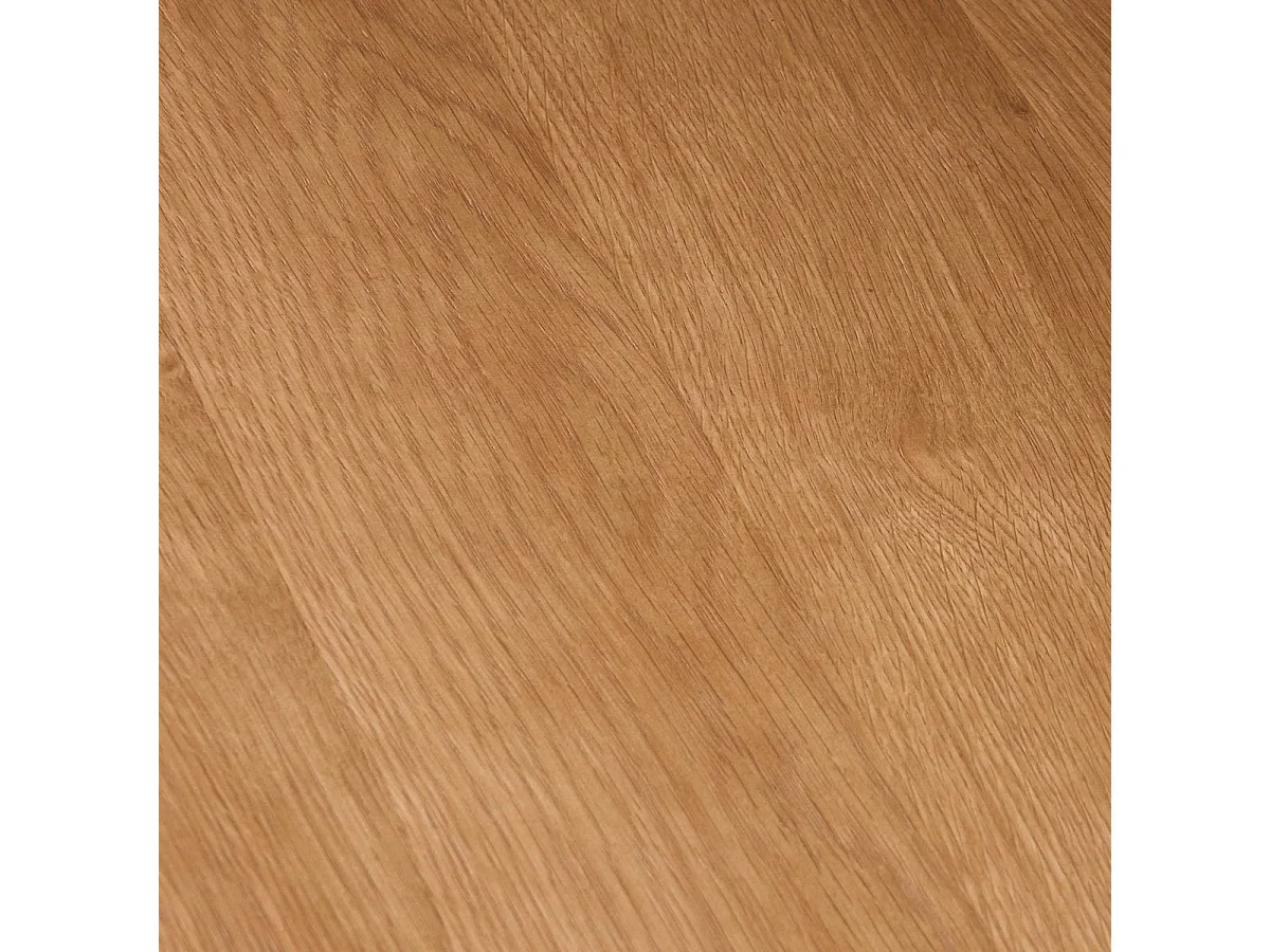 Tv-meubel Svendborg - 3 deuren, 3 planken - Massief eikenhout & glas - Natuurlijk