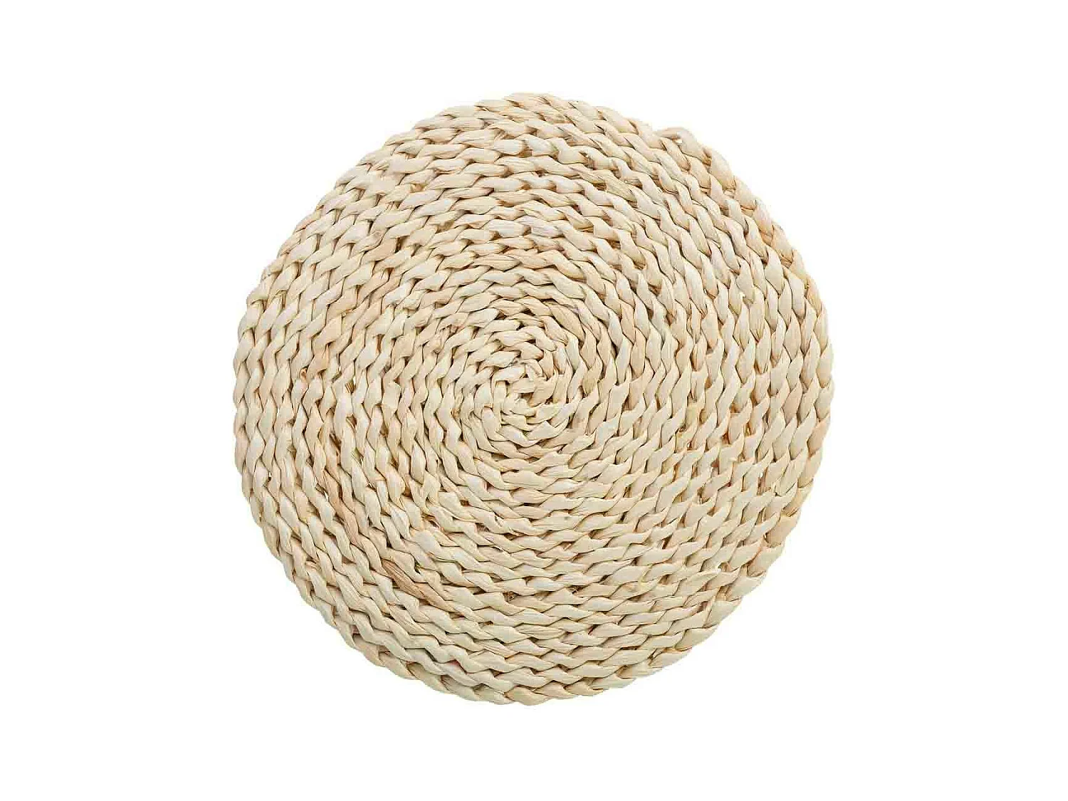 Set de table tressé en fibre de maïs