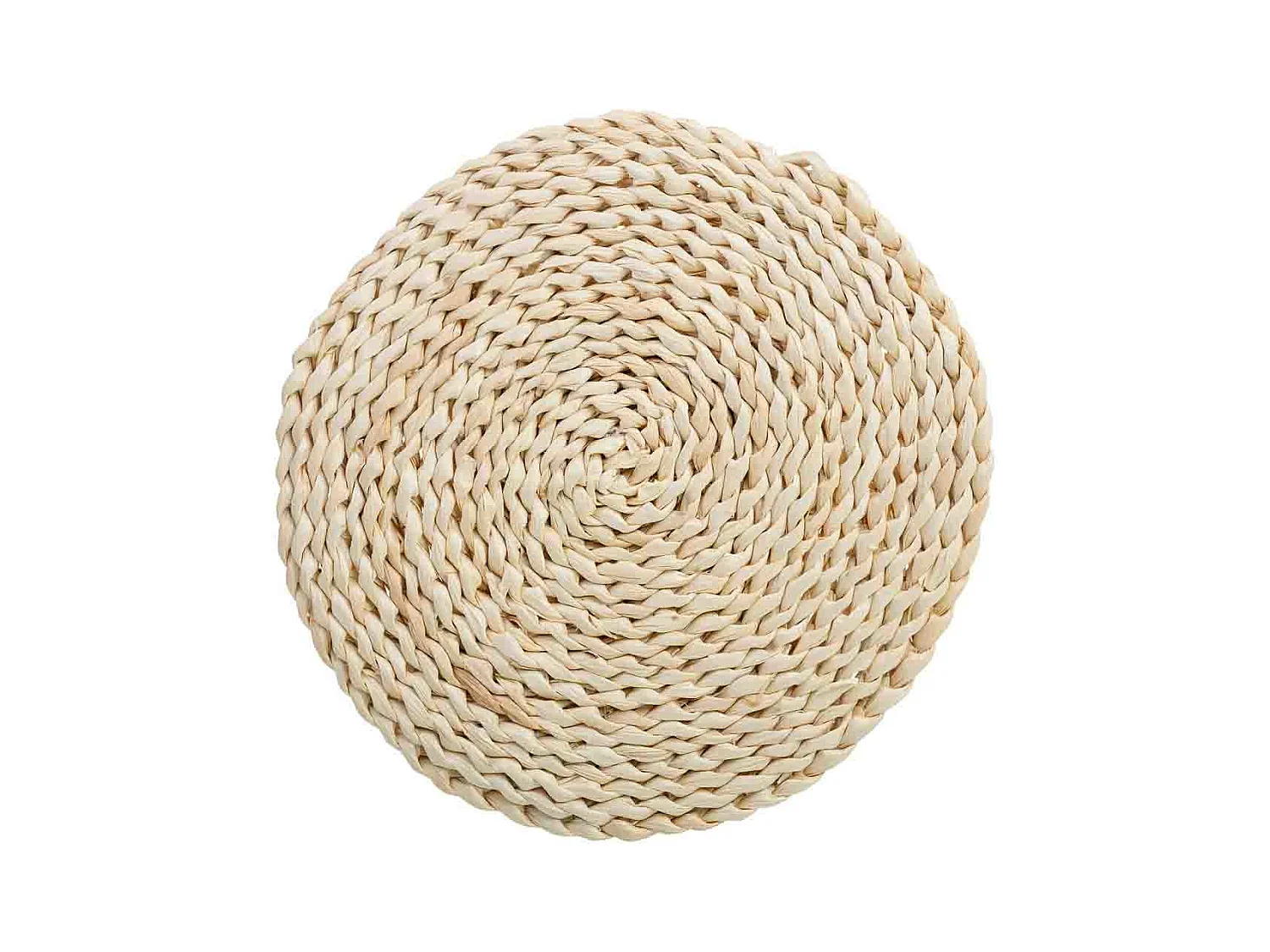 Set de table tressé en fibre de maïs