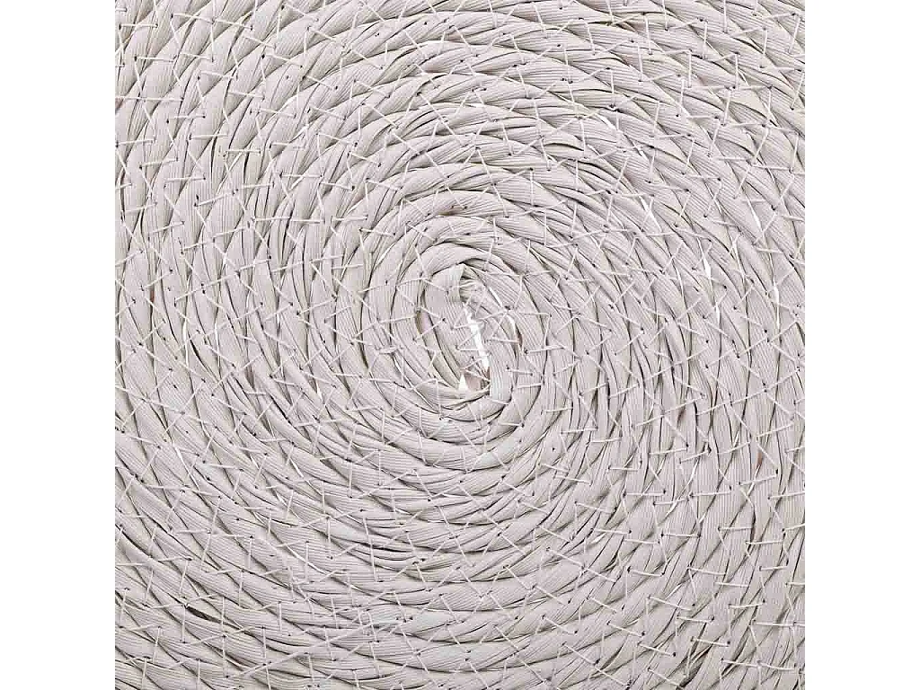 Salvamantel de cuerda plastificada trenzada D20x0,5h cm