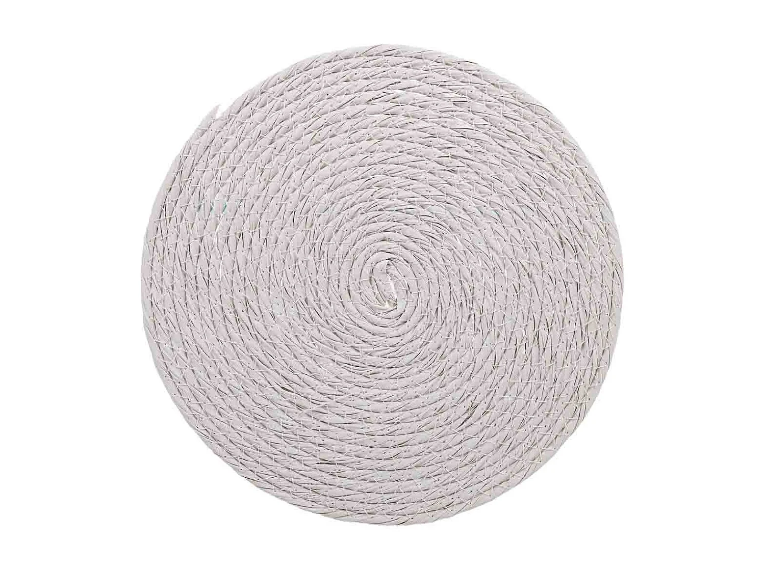 Salvamantel de cuerda plastificada trenzada D40x0,5h cm