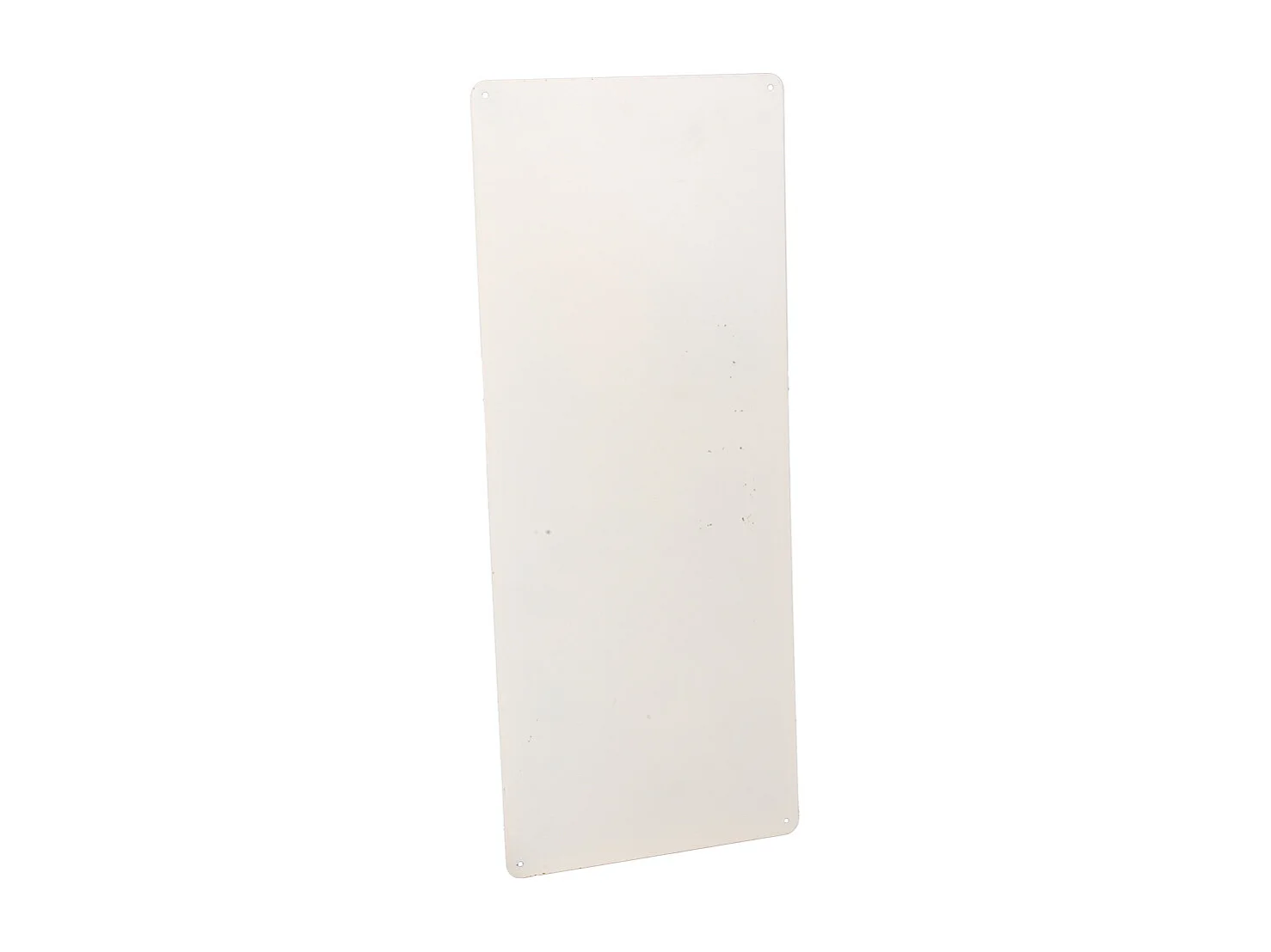 Placa de de metal marrón 20x50x0,6