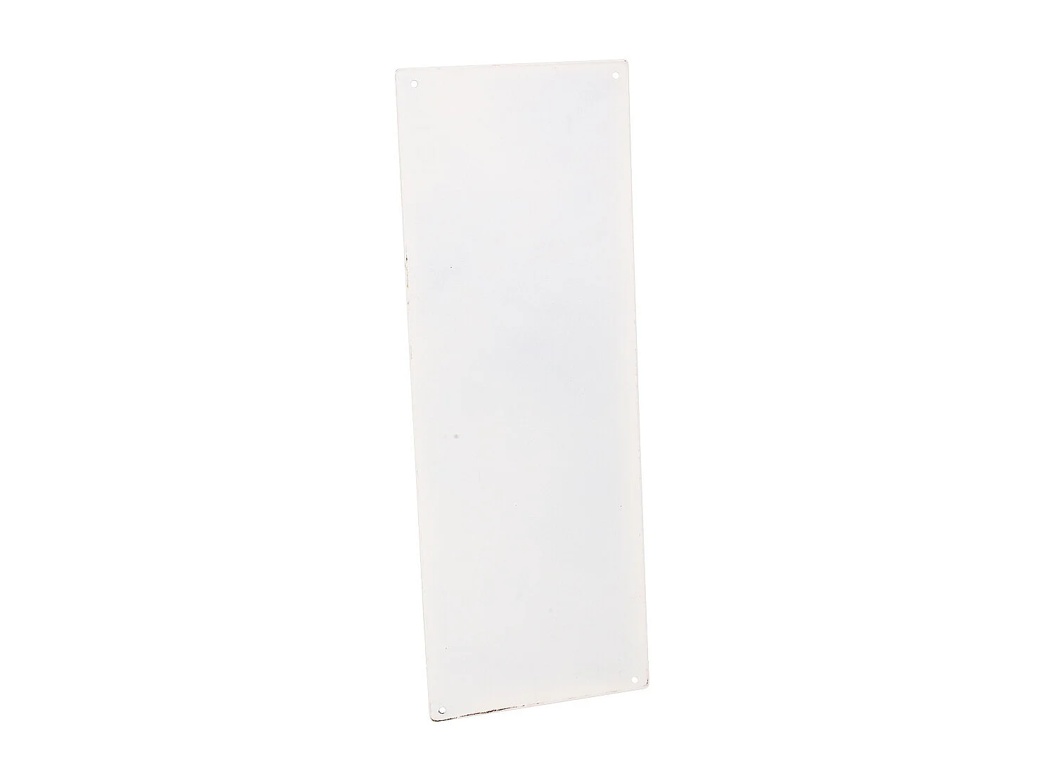 Placa de de metal marrón 36x13x0,6