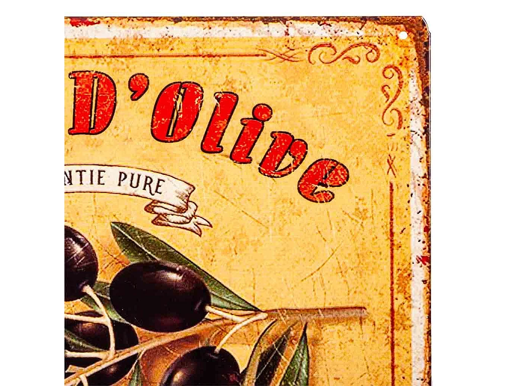 Placa de de metal amarilla 30x30x0,6