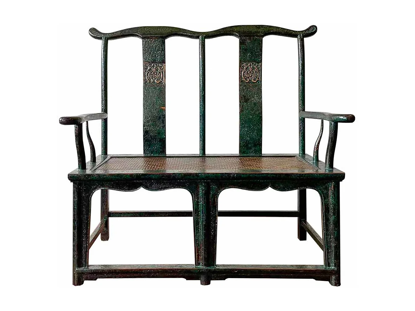 Banco de madeira marrom 116x60x119