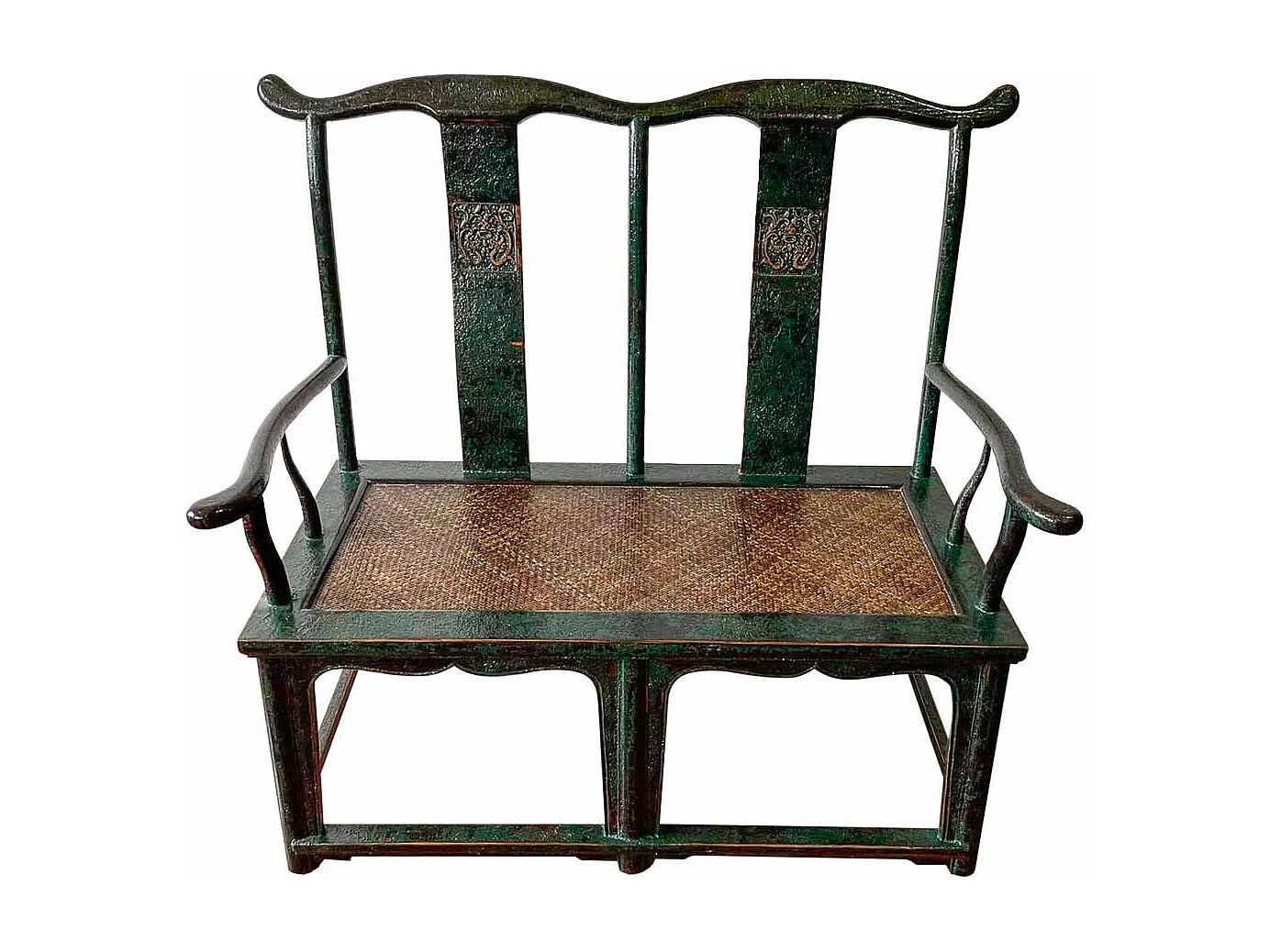 Banco de madeira marrom 116x60x119