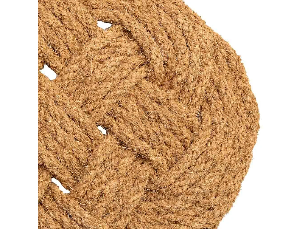 Zerbino in fibra di cocco marrone 60x40