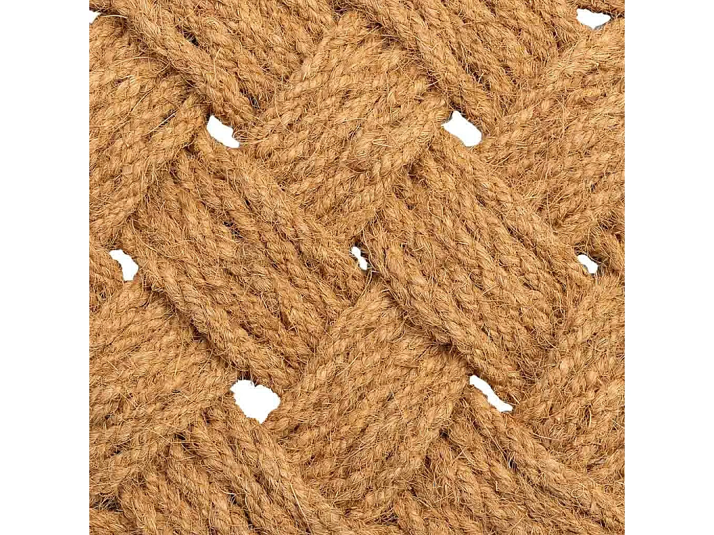 Zerbino in fibra di cocco marrone 60x40