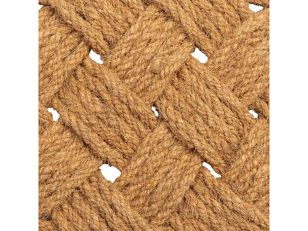 Zerbino in fibra di cocco marrone 60x40
