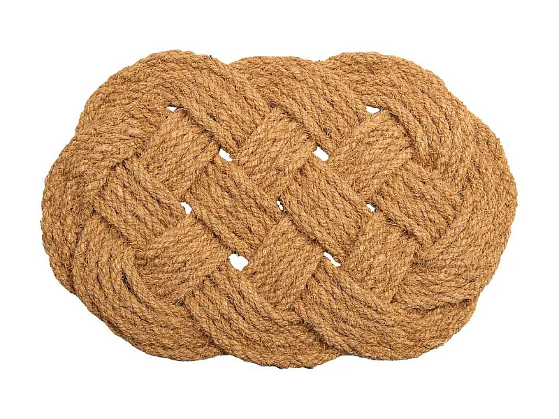 Zerbino in fibra di cocco marrone 60x40