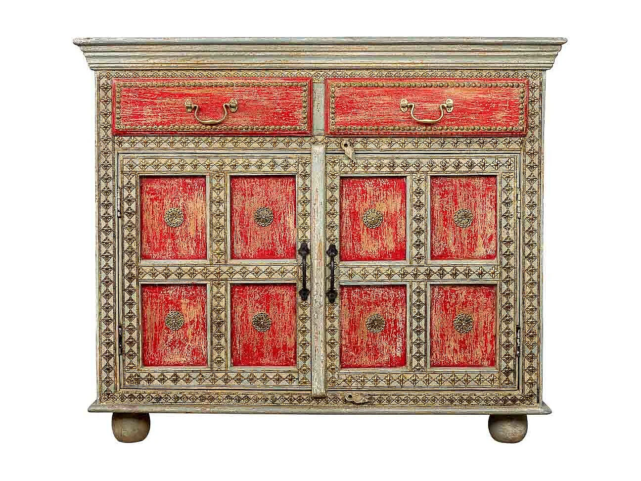 Buffet en bois marron 107x46x90