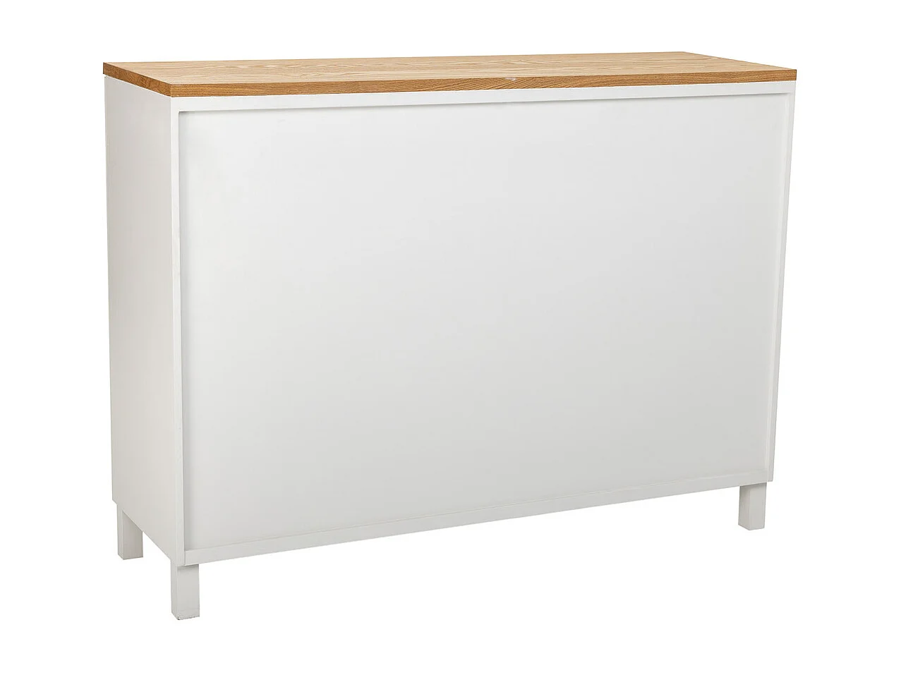 Aparador de madera 2 cajones y 2 puertas 120x40x88h cm