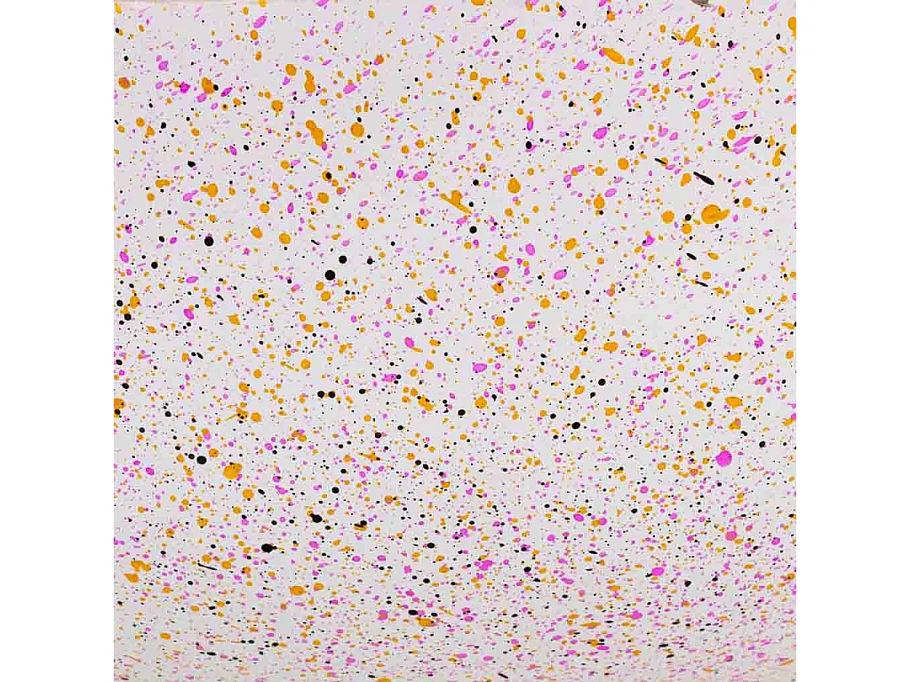 Centro de mesa em bambu bege D30x10h cm