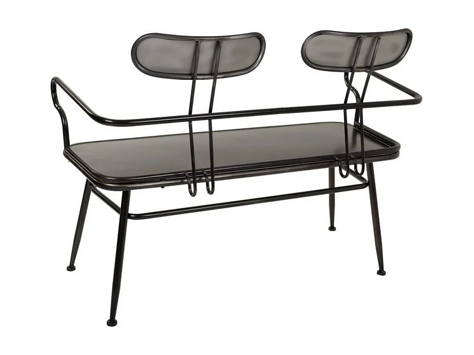 Console in legno e metallo laccato bianco 106x40x76,5h cm