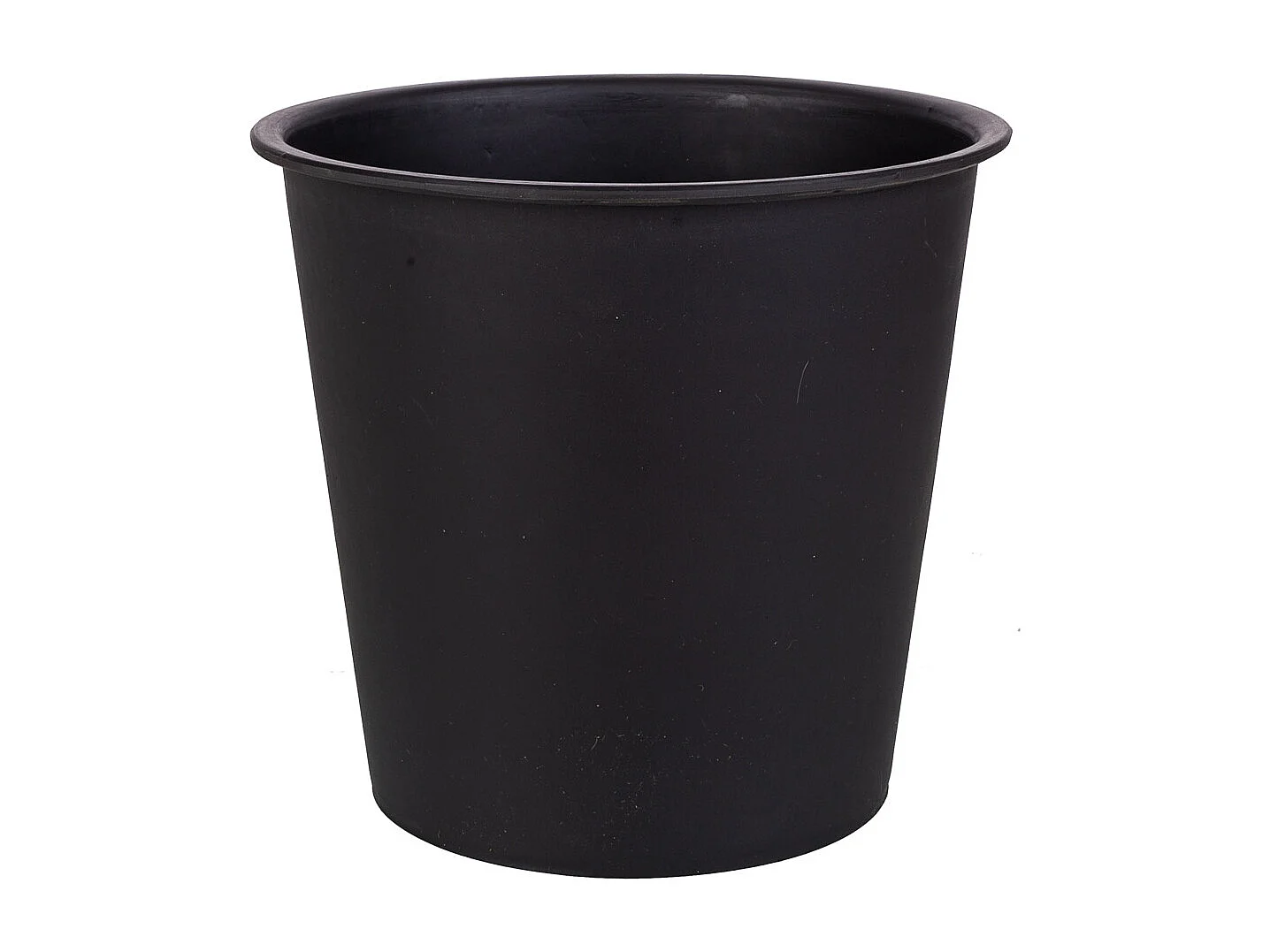 Vaso de flores em polirattan branco d28x40