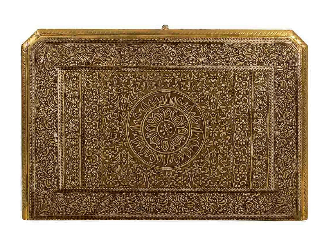 Nachttisch aus handgefertigtem Holz mit 1 Schublade 45x30x60h cm