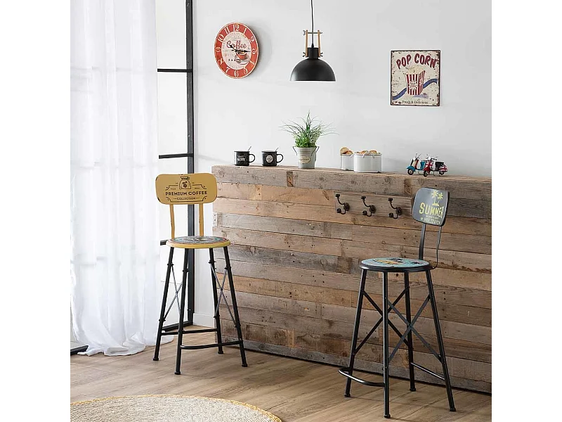 Placa de de metal blanca 30x30x0,6