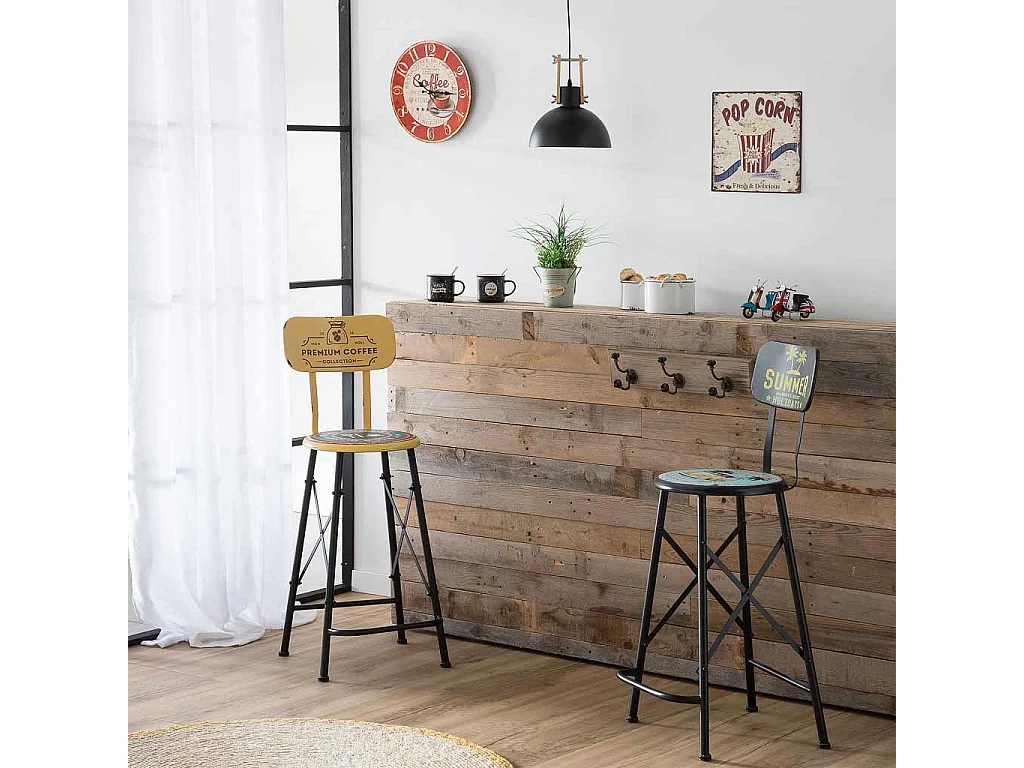 Weiße Metallplatte 30x30x0,6h cm