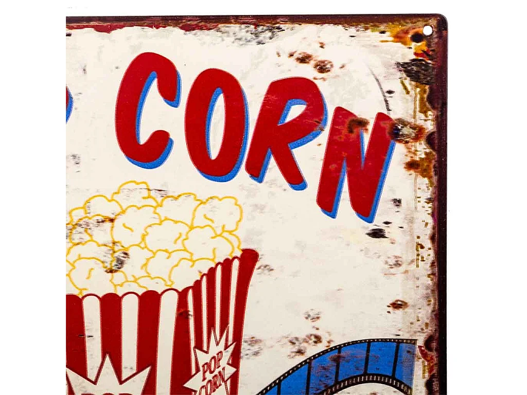 Weiße Metallplatte 30x30x0,6h cm