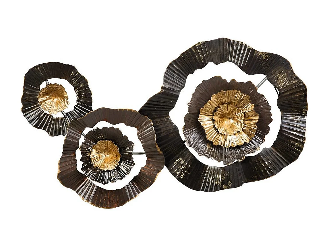 Mural decorativo de metal 90,8x50,8x7,0