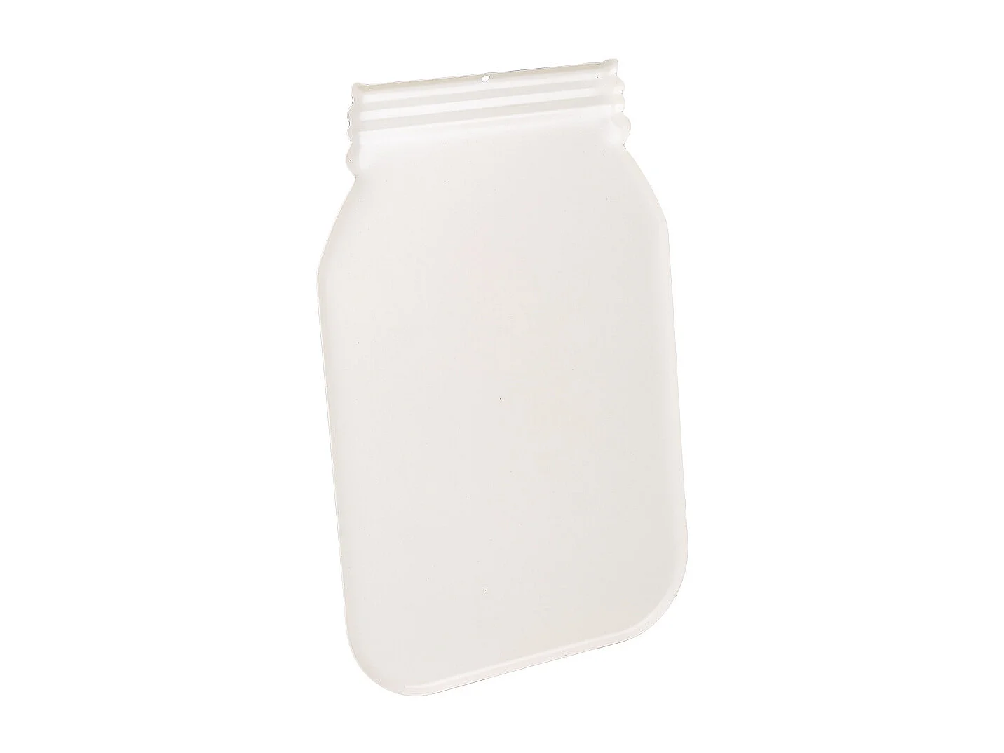 Schwarze Metallplatte 30x20x1h cm