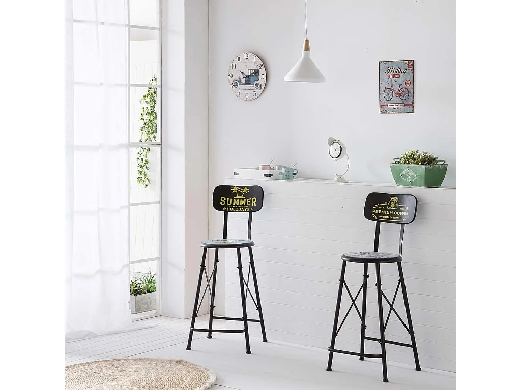 Placa metálica azul 25x33x0,6