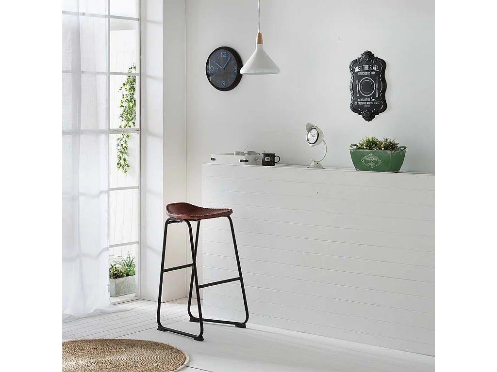 Placa de de decoración de metal 46x28x1