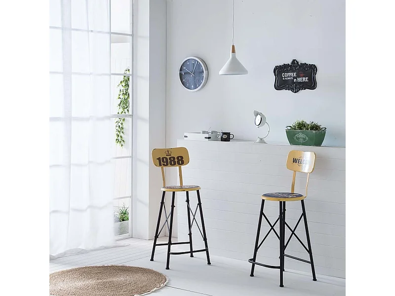 Dekoteller aus Metall 30x45x1h cm