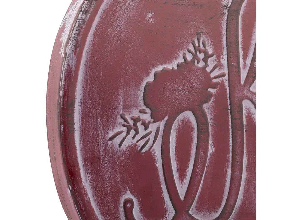 Dekoteller aus Metall 30x2x30h cm