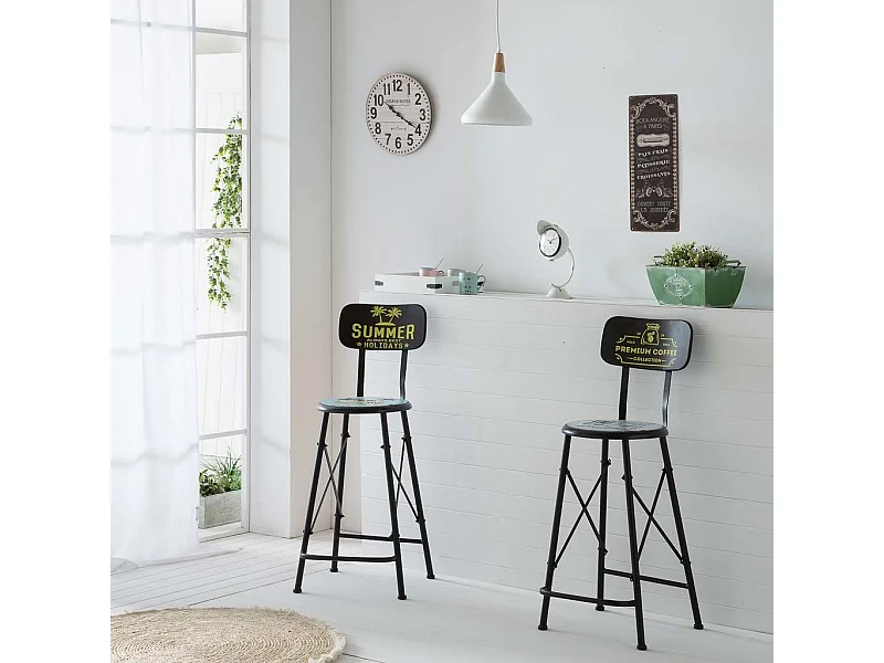 Targa in metallo marrone 20x50x0,6h