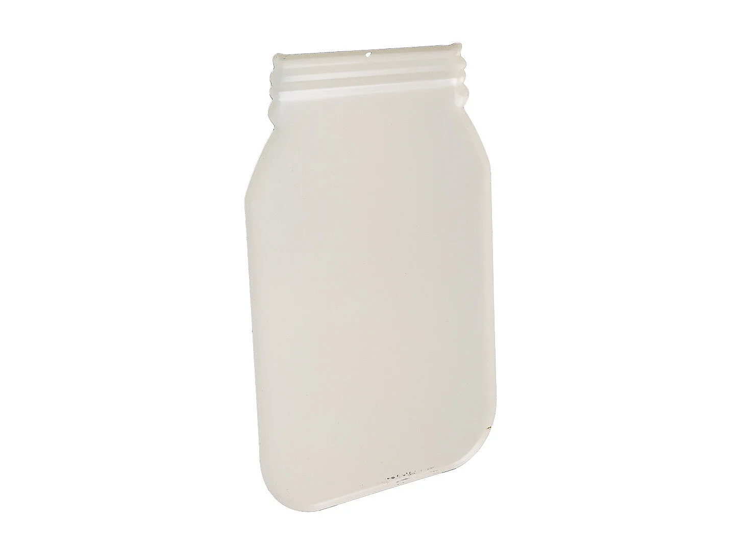 Placca in metallo rossa 30x20x1h