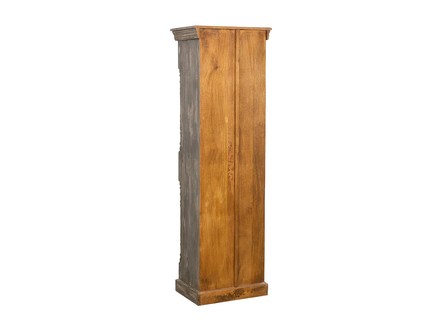 Étagère en bois finition artisanale 57x37x180h cm