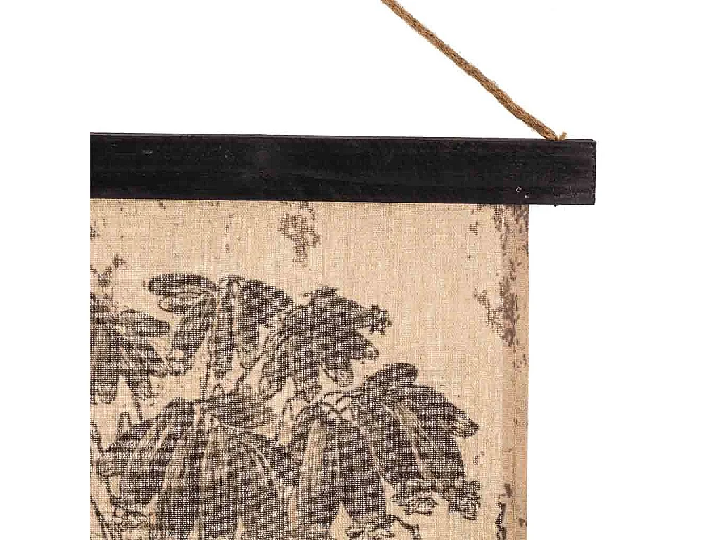 Tela pergaminho em tecido estampado 55x75x2,5