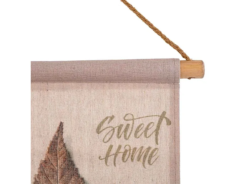 Bedruckter Pergamentstoff, 33 x 38 x 2 cm