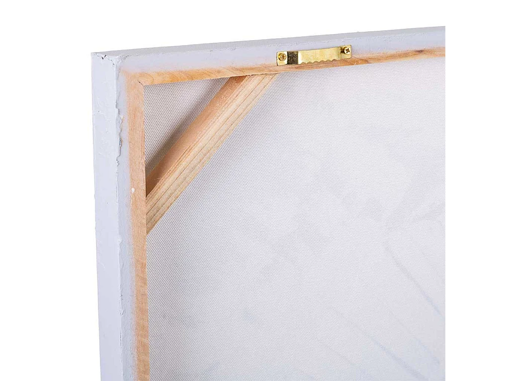 Cuadro con relieve pintado a mano 80x80x3