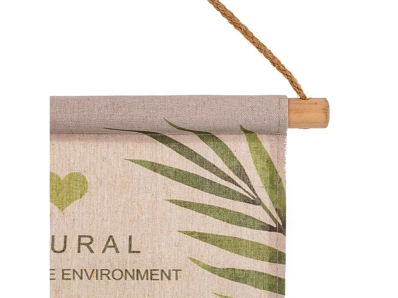 Bedruckter Pergamentstoff, 33 x 38 x 2 cm