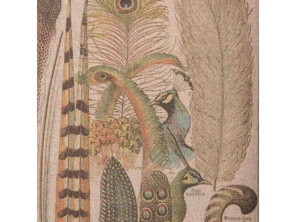 Holz- und StoffgemÃ¤lde 40x60x2,5h cm