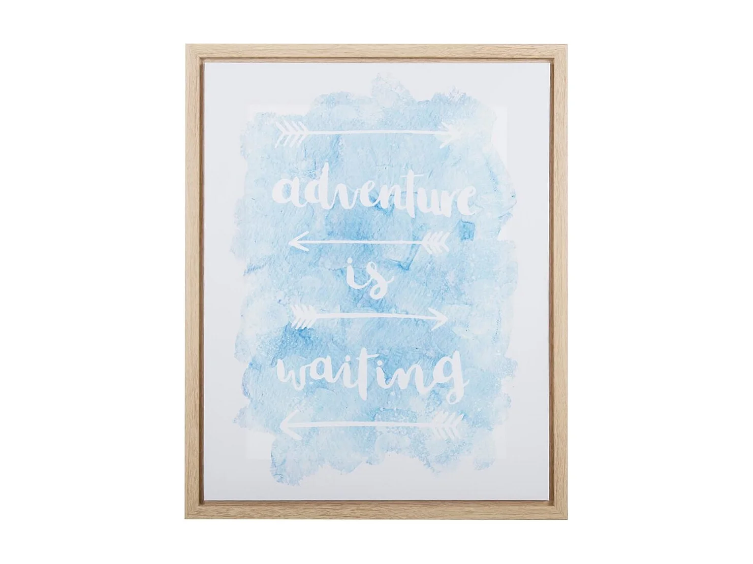 Bedrucktes LeinwandgemÃ¤lde mit Rahmen 40x50x2,5 h cm