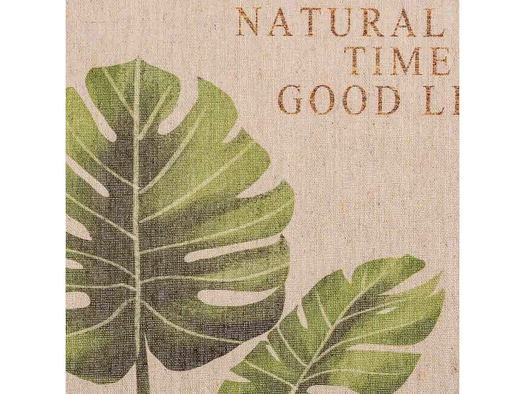 Bedruckter Pergamentstoff, 33 x 38 x 2 cm