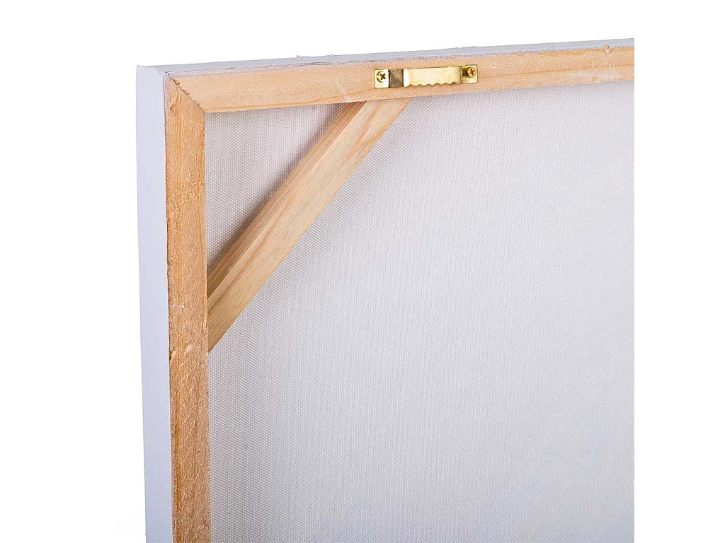 Cuadro con relieve pintado a mano 80x80x3