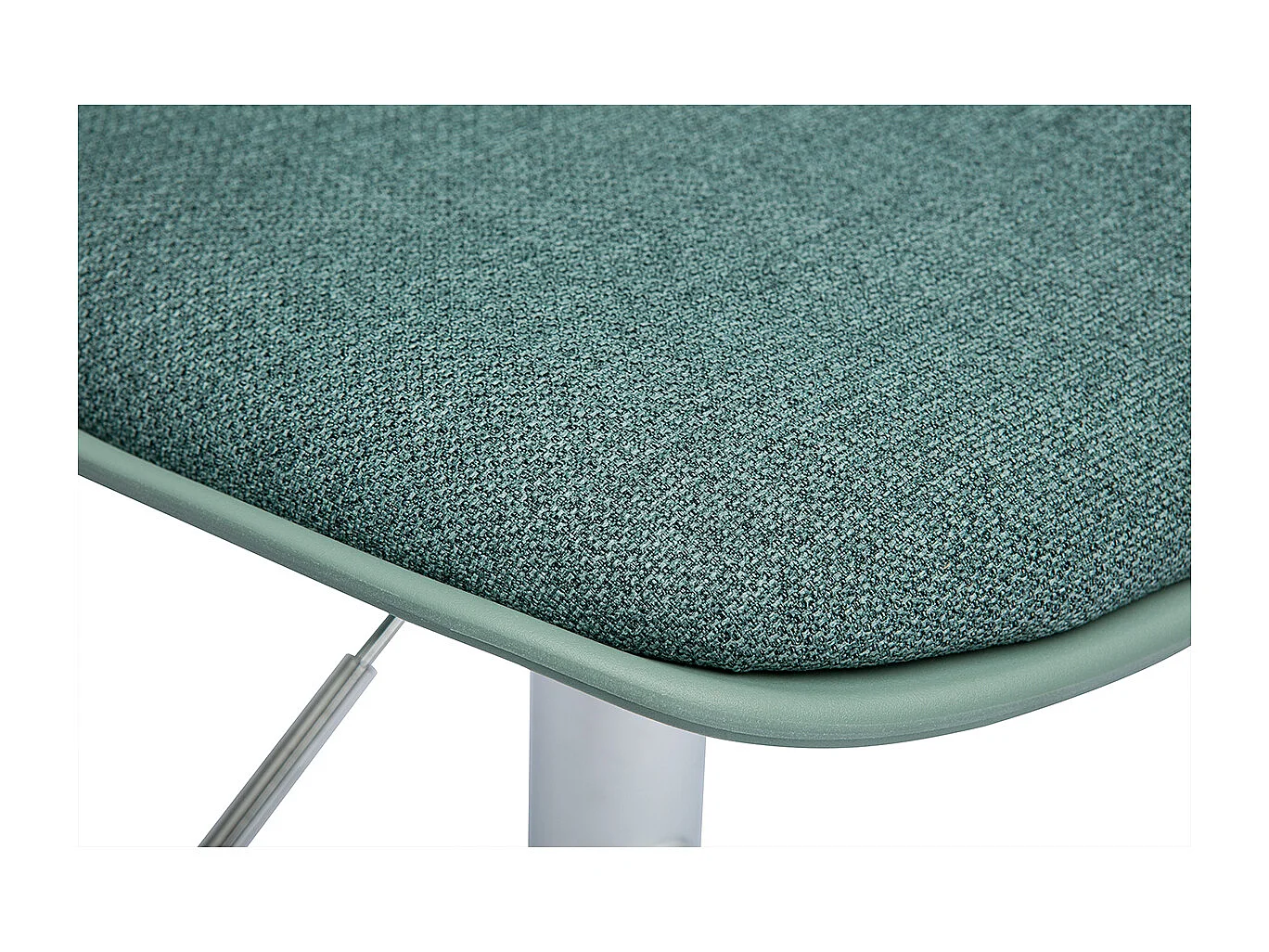 Tabourets de bar design vert de gris (lot de 2) STEEVY