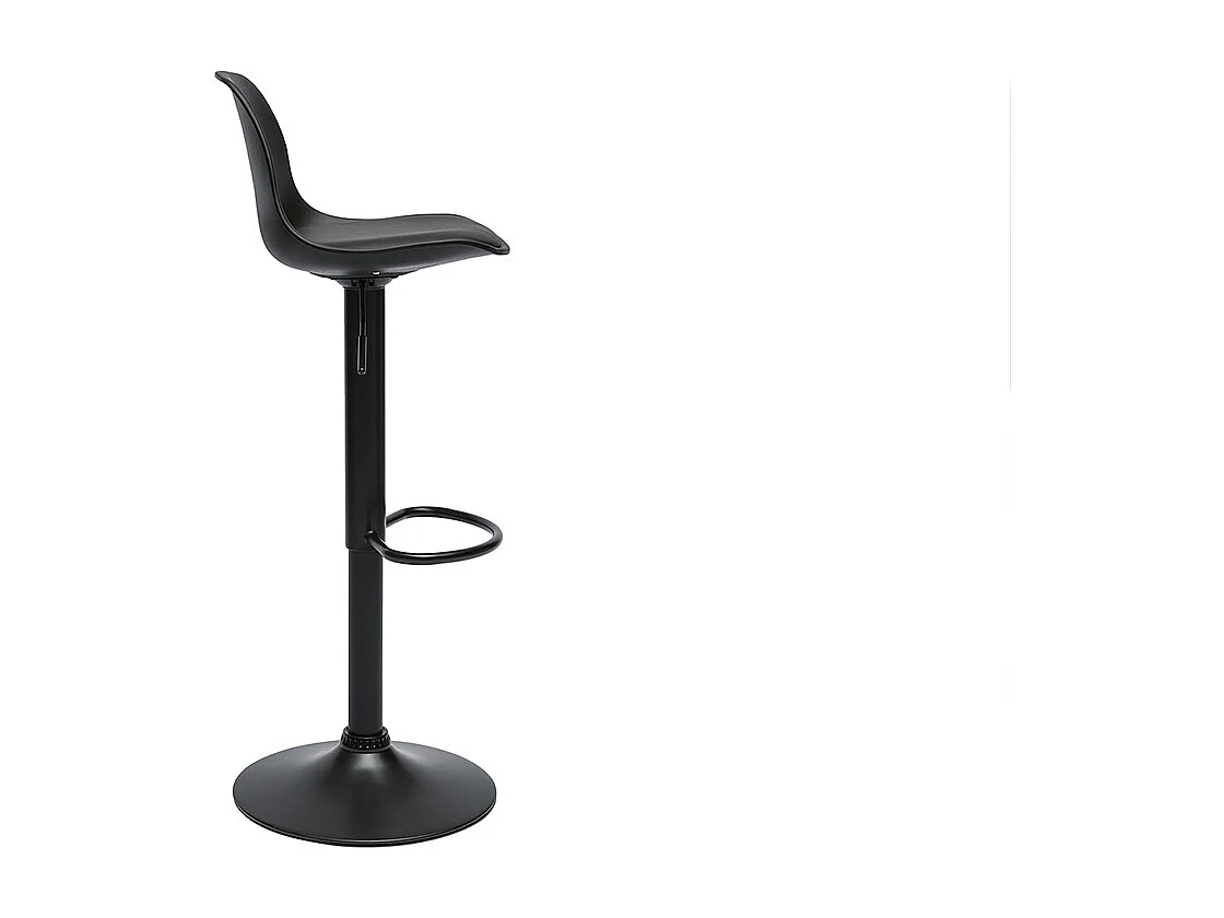 Design schwarze Barhocker (2er Set) STEEVY