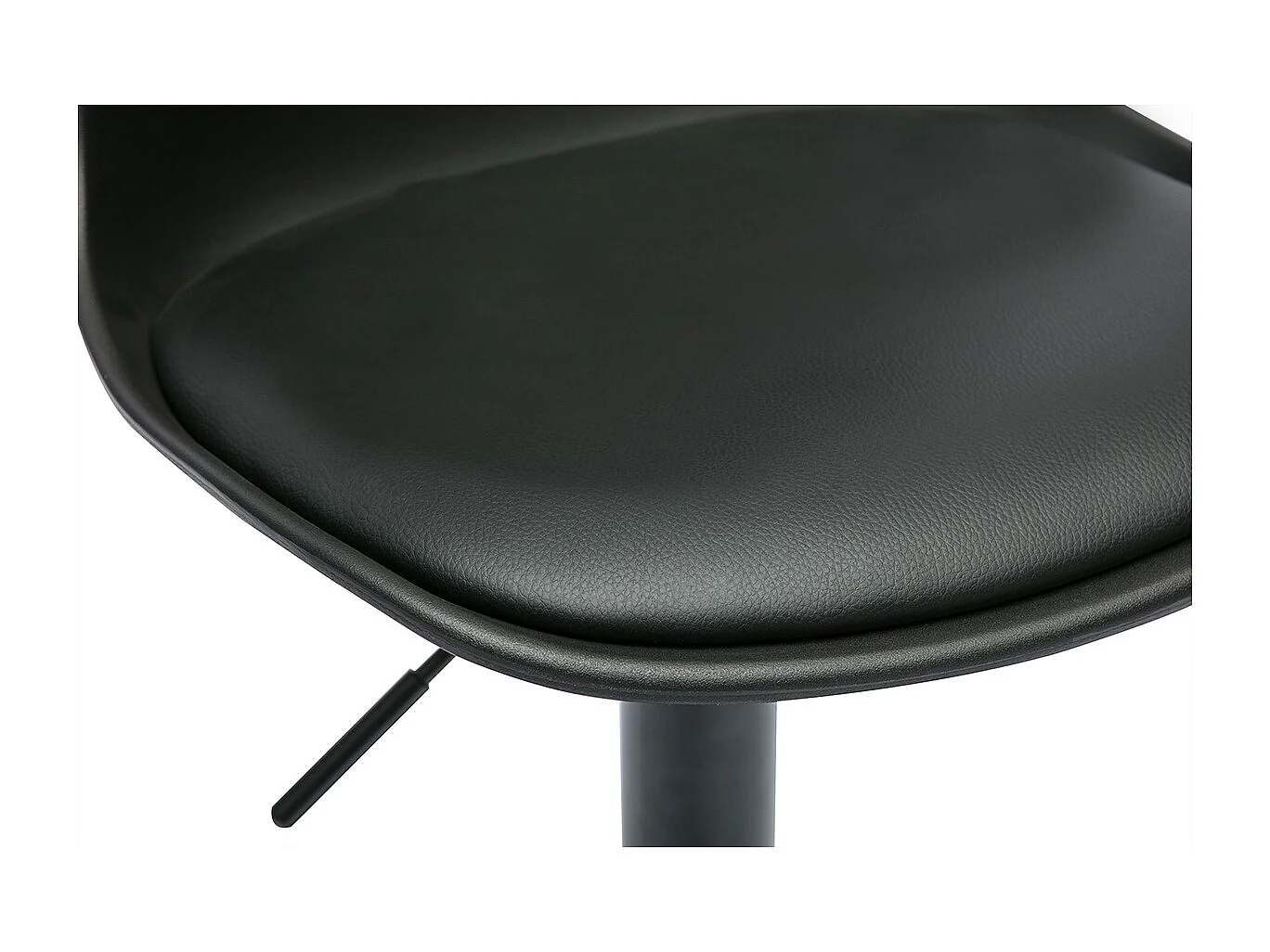 Design schwarze Barhocker (2er Set) STEEVY