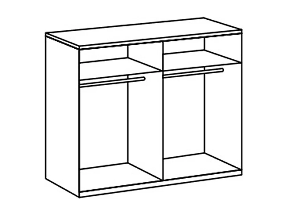 Ensemble de chambre à coucher complète (lit adulte 180 x 200 cm + 2 tables de chevet + armoire  + commode )