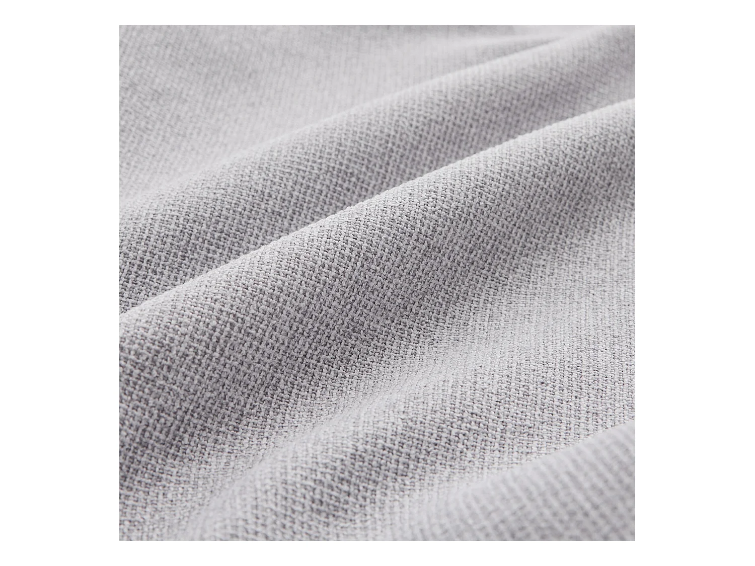 Canapé 4 places en tissu lin - avec 4 oreillers 2 ports USB et porte-gobelets - poches d'accoudoir - 290x83x88cm, Gris